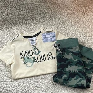 NWT Tommy Bahama Kids KINDASAURUS Matching Shirt and Pants